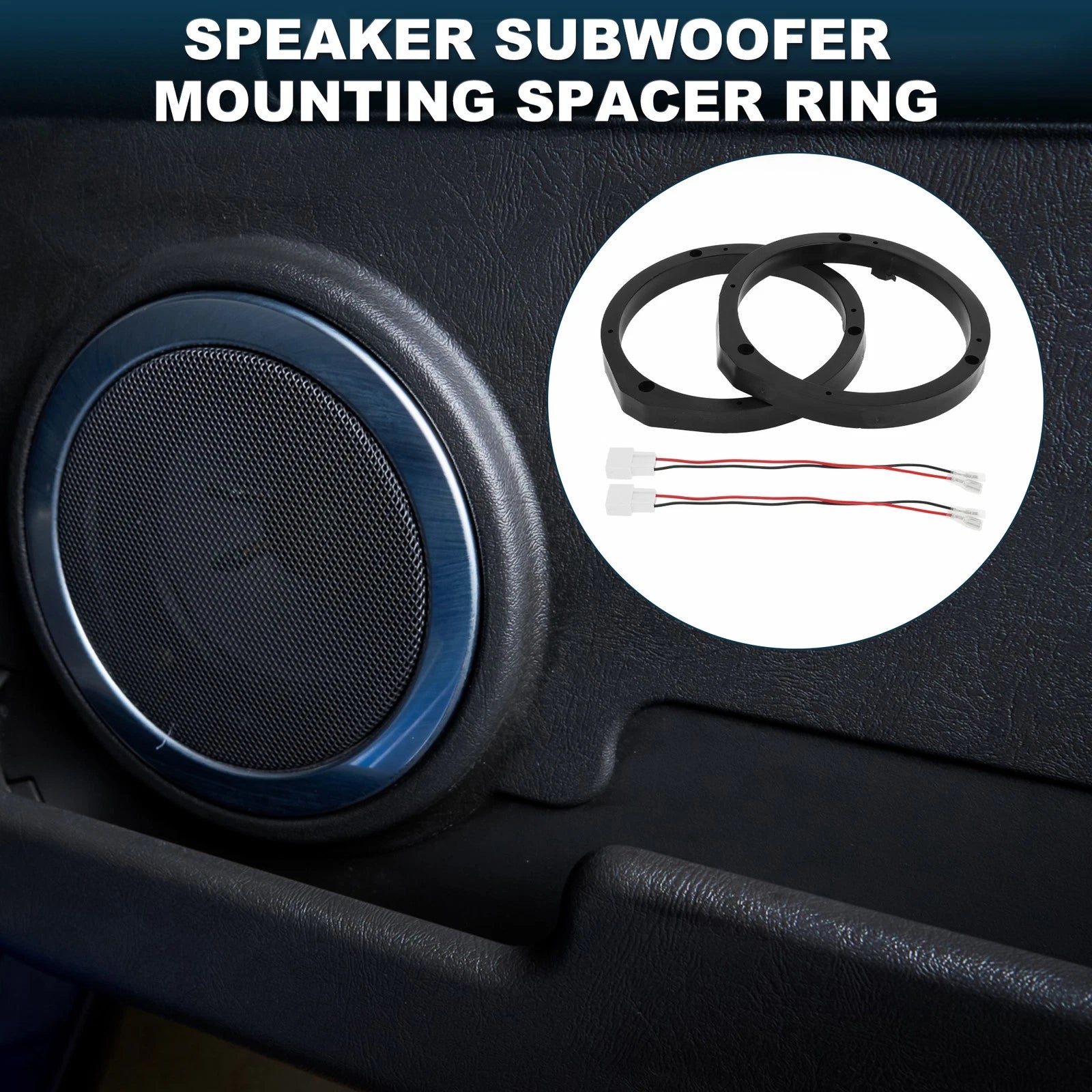 Tweeter Speaker Spacer Ring for Honda Civic (6.5 inch) 2 Set (2016–2021)