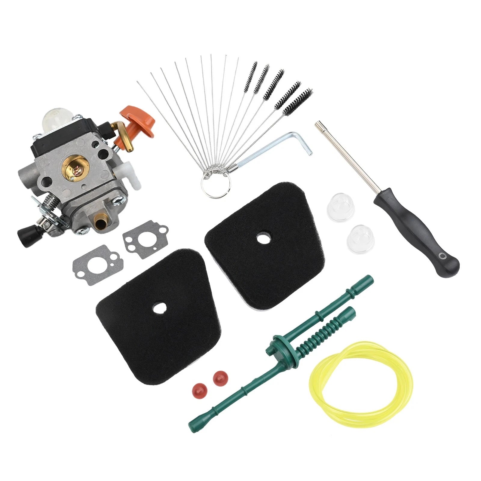 Replacement Carburetor Set for Various Trimmer Models