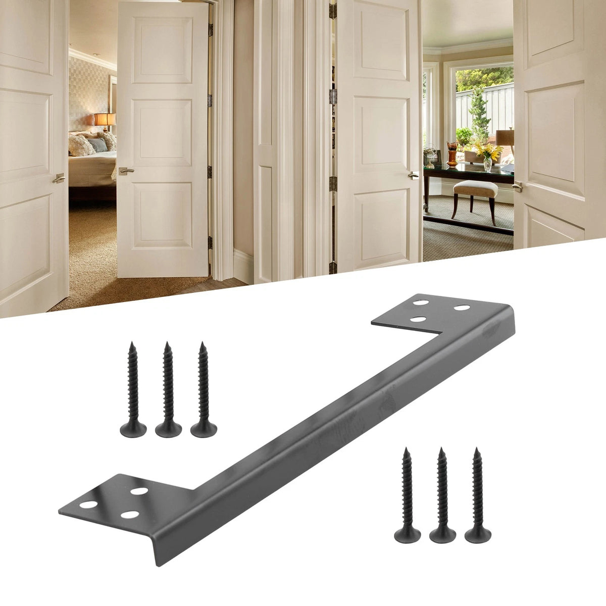 L-Shaped Door Gap Coverage for Reversible Design Vehicles