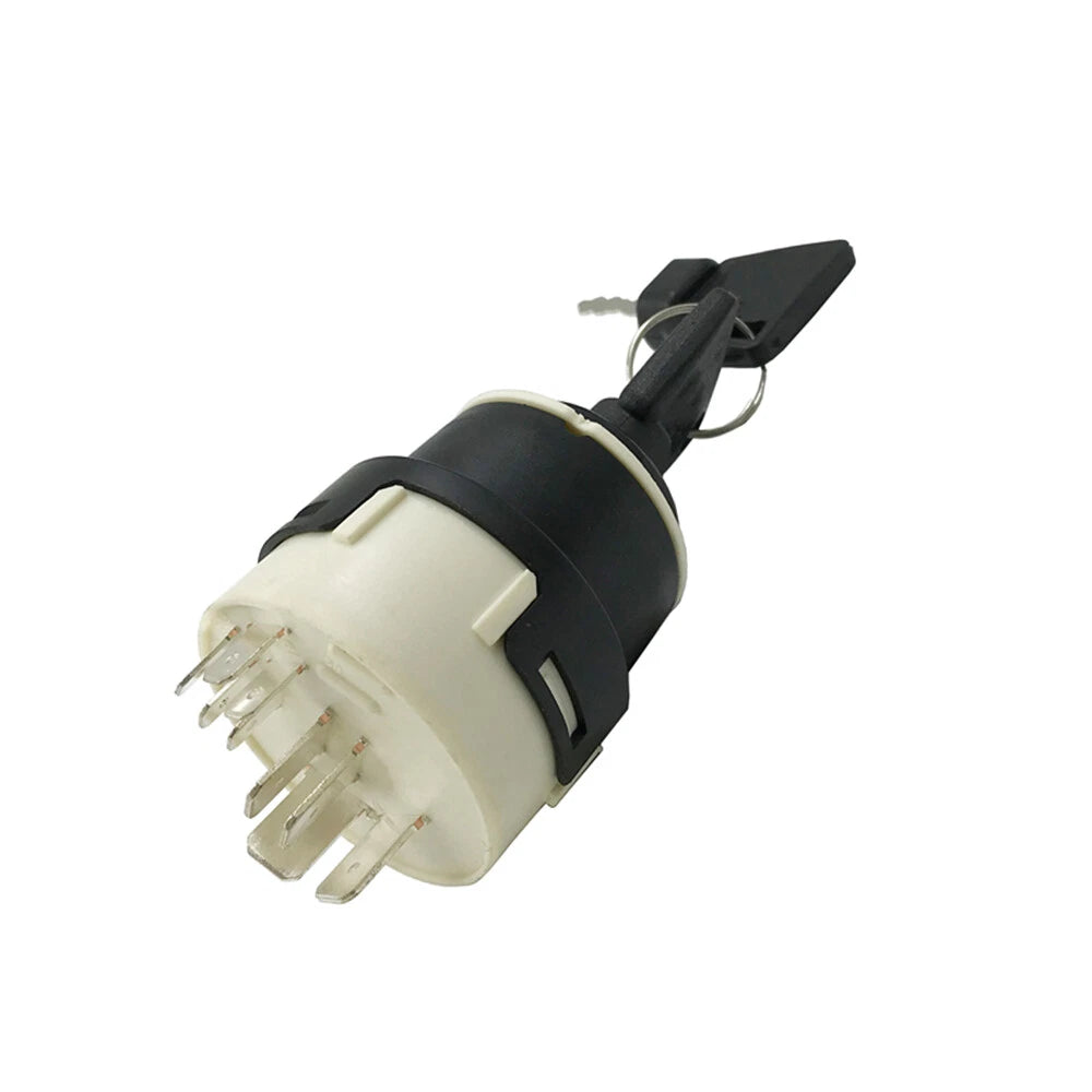 Ignition Switch with 2 Keys 701/80184 701/45500 for JCB 1400B 1550B 1600B 1700B