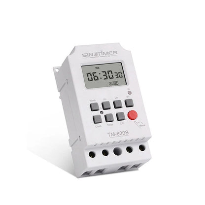 Digital Timer Switch for 12V DC/AC (1 Second to 168 Hours) - Set of 1