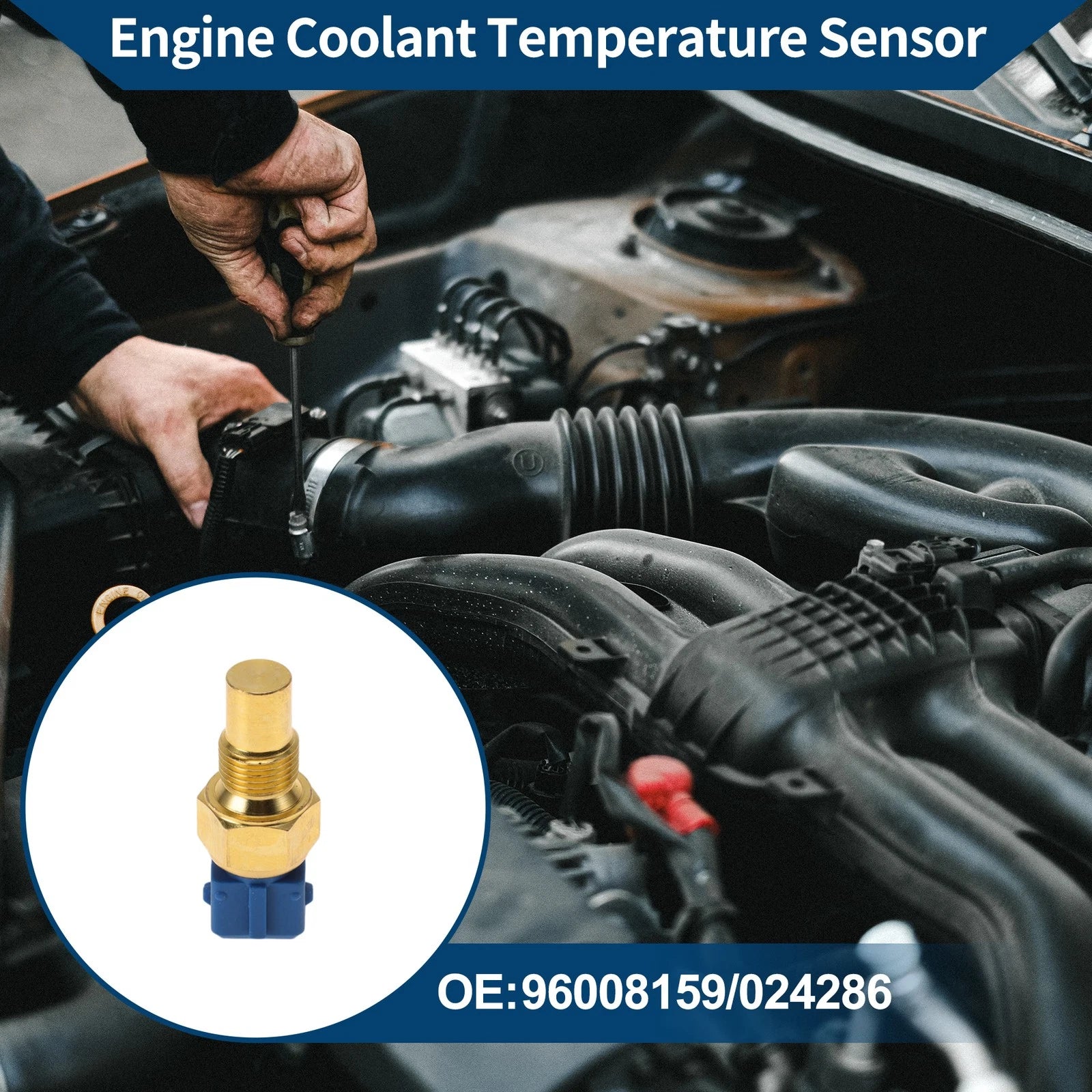 Engine Coolant Temperature Sensor Replacement for Hyundai Ix35 2015-2019