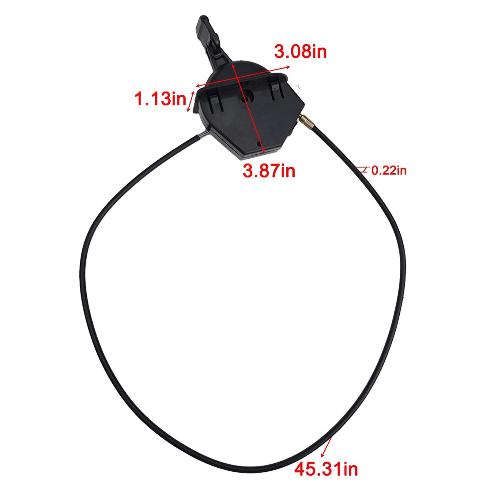 Throttle Choke Cable for Cadet Equipment (Heavy Duty)