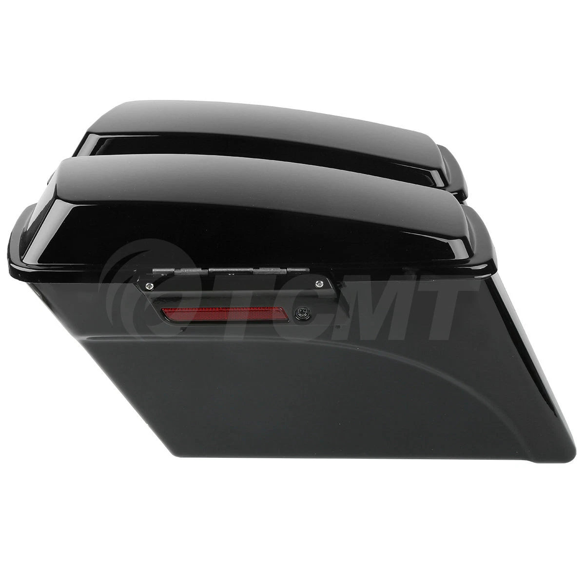 Complete Vivid Black Hard Saddlebag Softail Conversion Brackets for Harley (1986–2017)