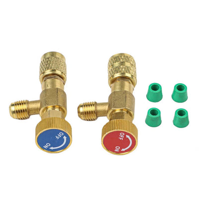 Copper Safety Valve Charging Adapter for Industrial Air Conditioning