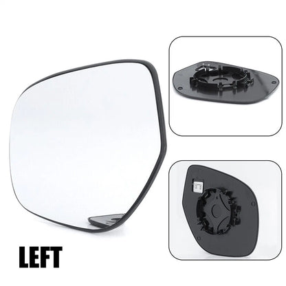 Heated Left Wing Mirror Glass w/ Backing for Mitsubishi Outlander (2014–2020)