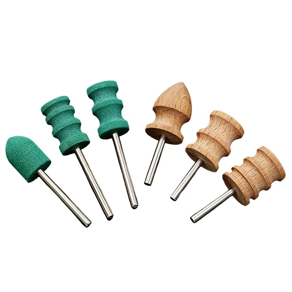 Leather Edge Sanding Set for Edge Sealing Process