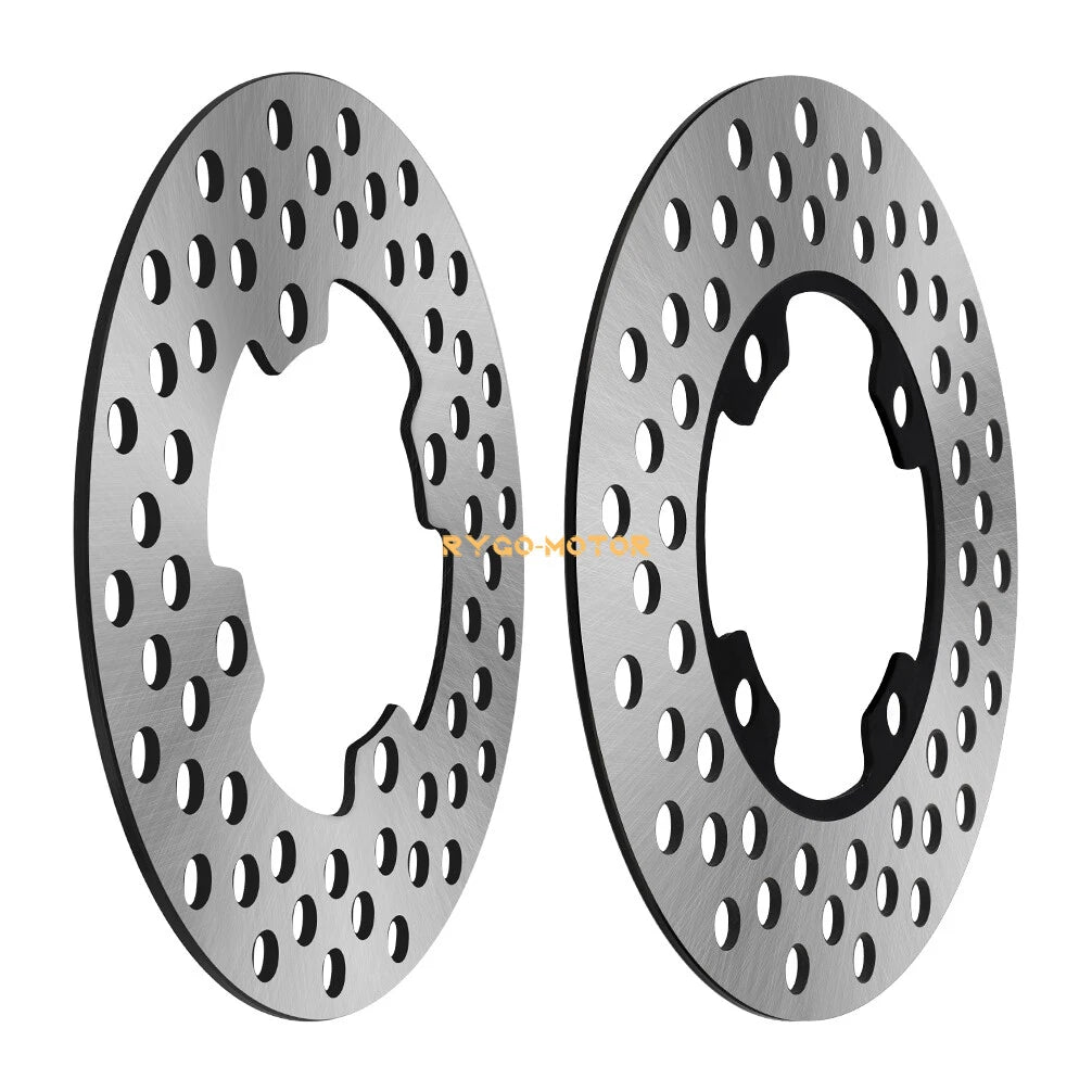 2X Front Brake Disc Rotors for Yamaha Wolverine 350 450 (2006–2010)