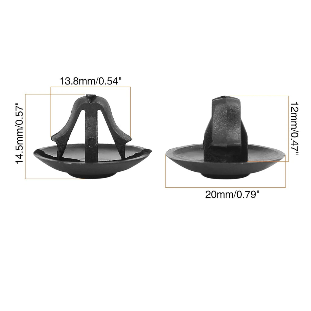 20pcs Hood Insulation Pad Retainer Clip Replacement for Mercedes C E S (2008–2024)