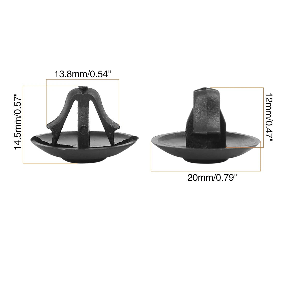 20pcs Hood Insulation Pad Retainer Clip Replacement for Mercedes C E S (2008–2024)
