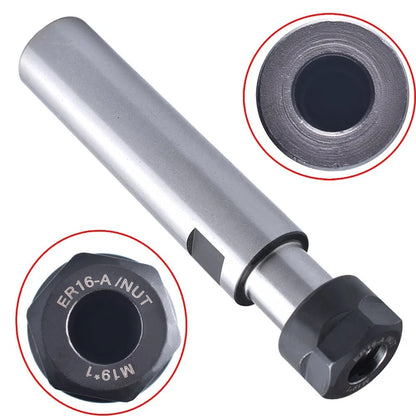 C1 ER16 100L Collet Chuck for CNC Milling Lathe (1" Straight Shank)