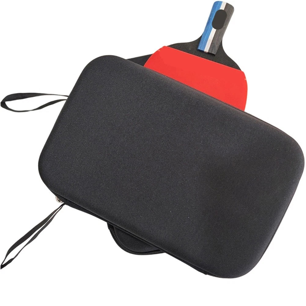 Secure Elastic Strap Table Tennis Bag with Mesh Pocket Design 30x20x6cm