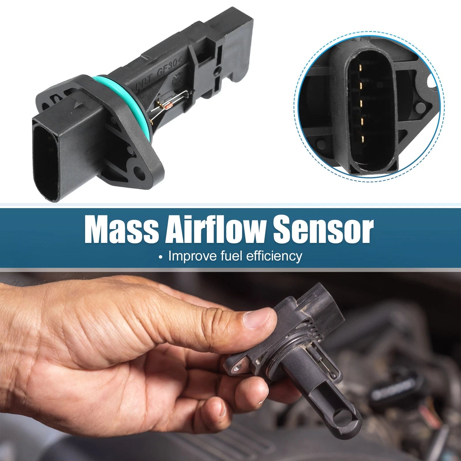 Mass Air Flow Sensor Meter Replacement for Mercedes-Benz E320 (1998–2005)