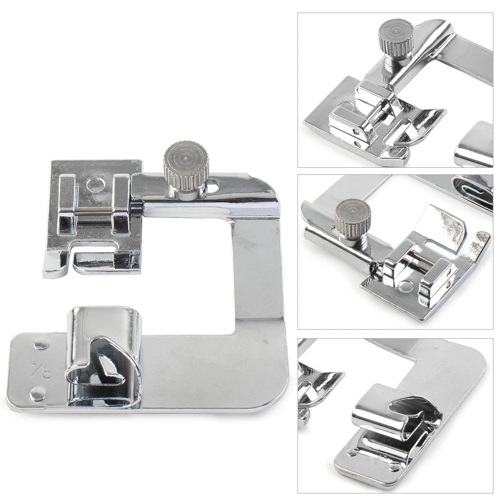 Sewing Machine Foot Presser Rolled Hem Walking Feet for Brother (#6290)
