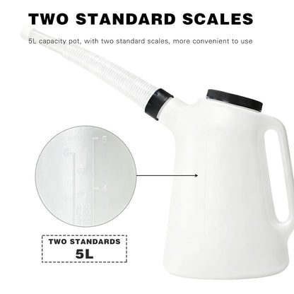 5L Plastic Oil Measuring Jug for Universal Use (2010–2023)