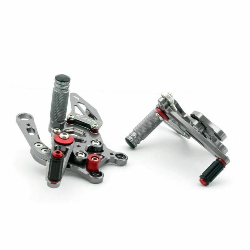 Aluminum Rearsets Footpegs for Aprilia RSV4 1000 (2009–2012) Titan Color