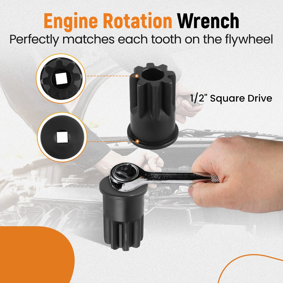 Timing Pin Injector Height Tool Kit for Cat 3406E C-15 C-16 (Steel)