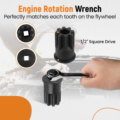 Timing Pin Injector Height Tool Kit for Cat 3406E C-15 C-16 (Steel)