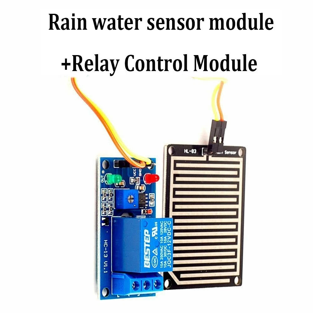Raindrops Controller Module for Raspberry Pi (250V Water Detection)