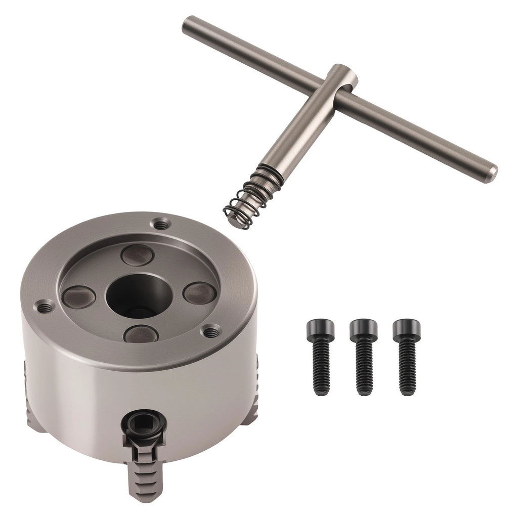 4 Jaw Self Centering Chuck for Lathe K72-80 (80mm, HT300)