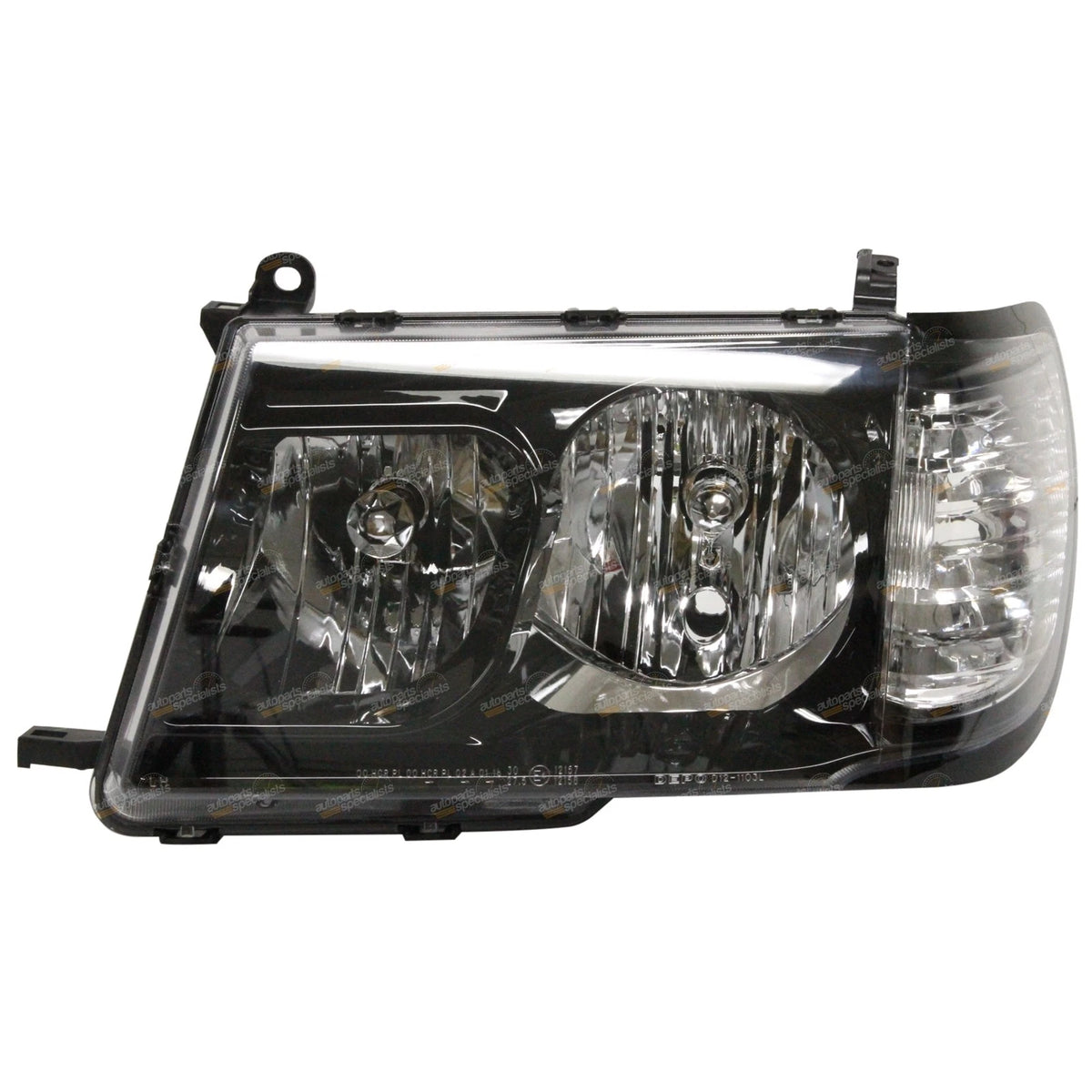 Altezza Black Headlights Pair for Toyota Landcruiser 100/105 (1998–2005)