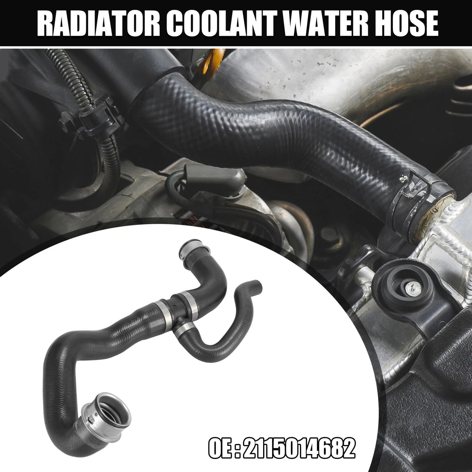 Lower Radiator Coolant Hose for Mercedes-Benz E350 2006–2009