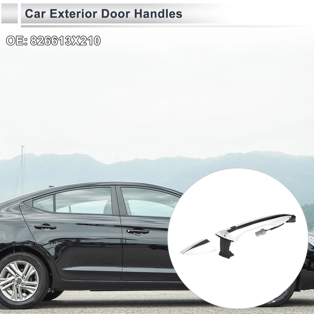 Front Right Exterior Door Handle Replacement for Hyundai Elantra (2011–2016)