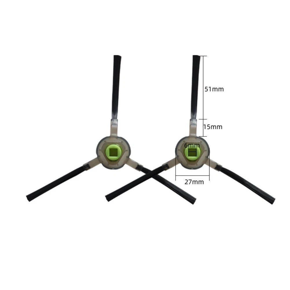 8X Replacement Side Brushes for Cecotec UMMUND T7S