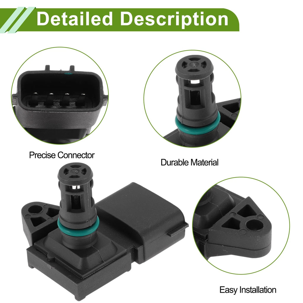 MAP Sensor 5WK96802 for Dodge Ram 3500 (2019)