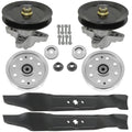 Deck Spindle with Pulleys and Blade Assembly for Toro LX420 LX425 (2004–2012)