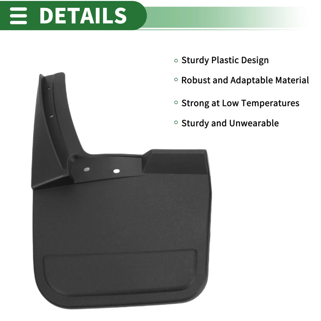Mud Flaps Splash Guards for Lincoln Navigator (2018–2023) W/ Mounts