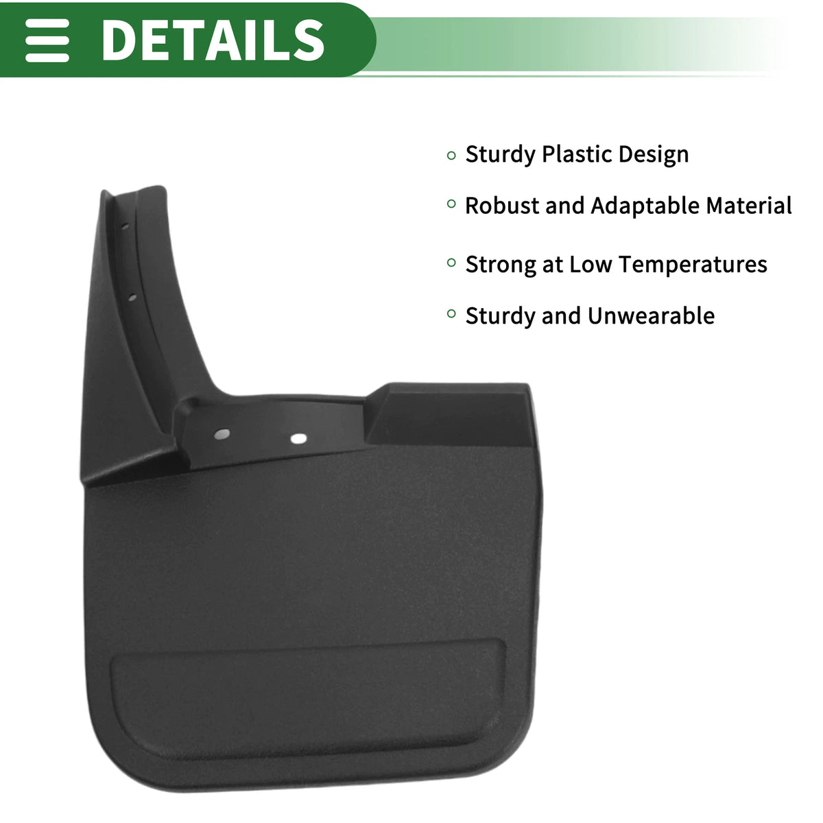 Mud Flaps Splash Guards for Lincoln Navigator (2018–2023) W/ Mounts