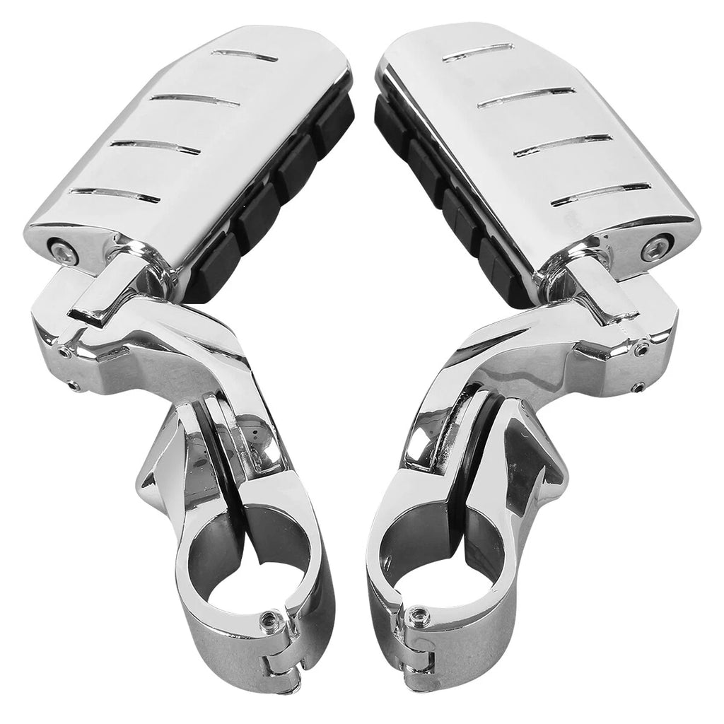 1 1/4" Engine Guard Highway Foot Pegs for Harley