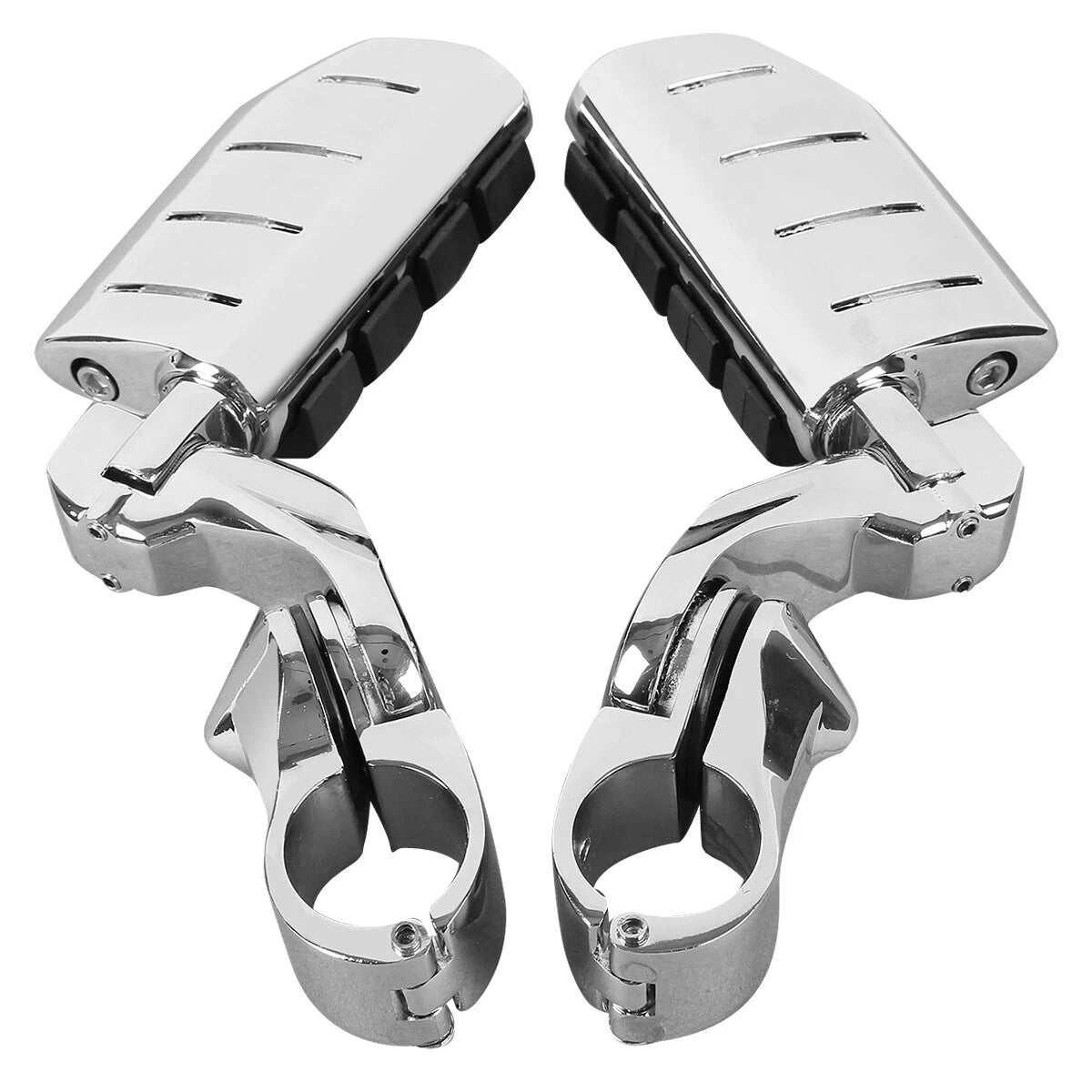 1 1/4" Engine Guard Highway Foot Pegs for Harley