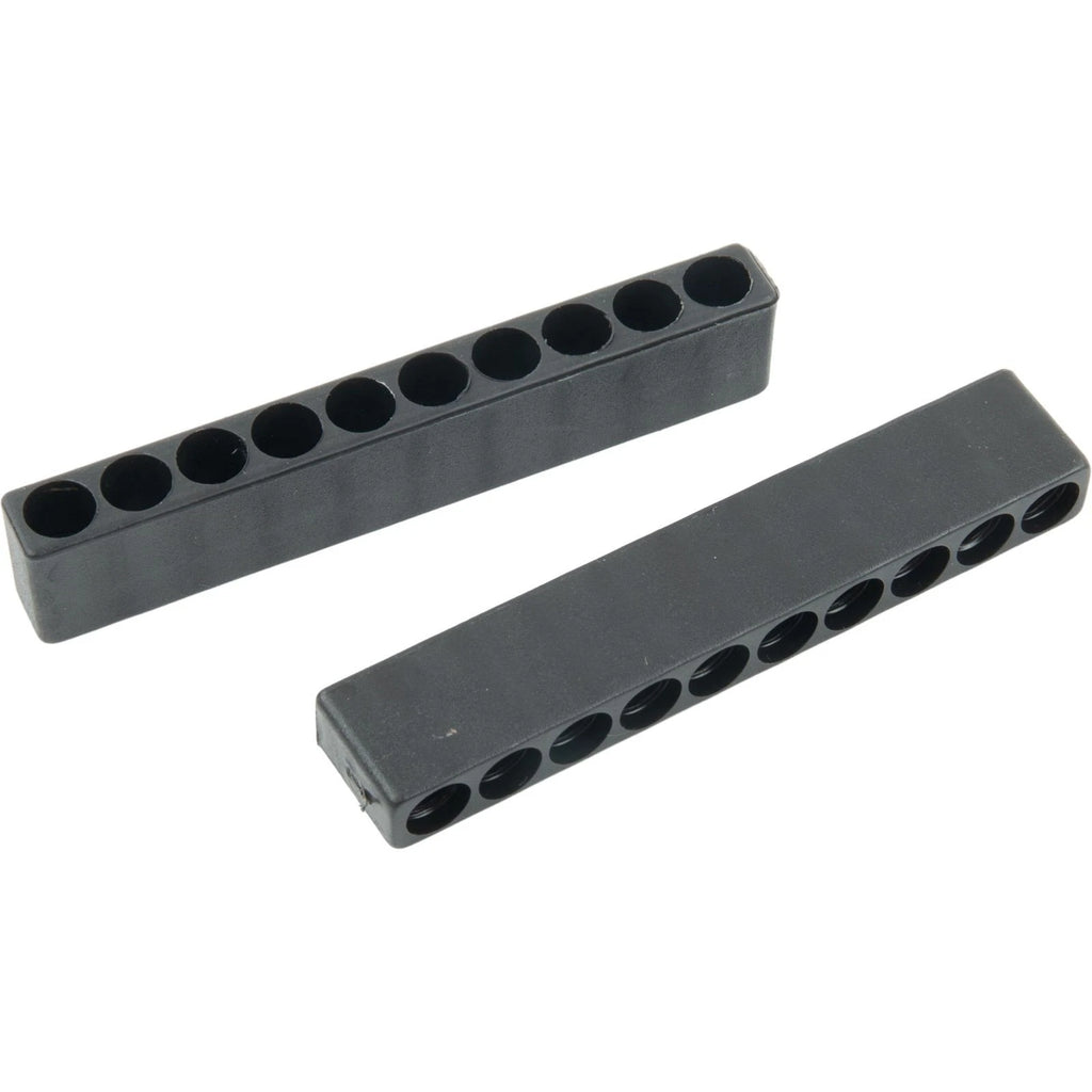 5 Pcs Bit Holder for Screwdrivers (10 Hole, 1/4 Hex Shank)