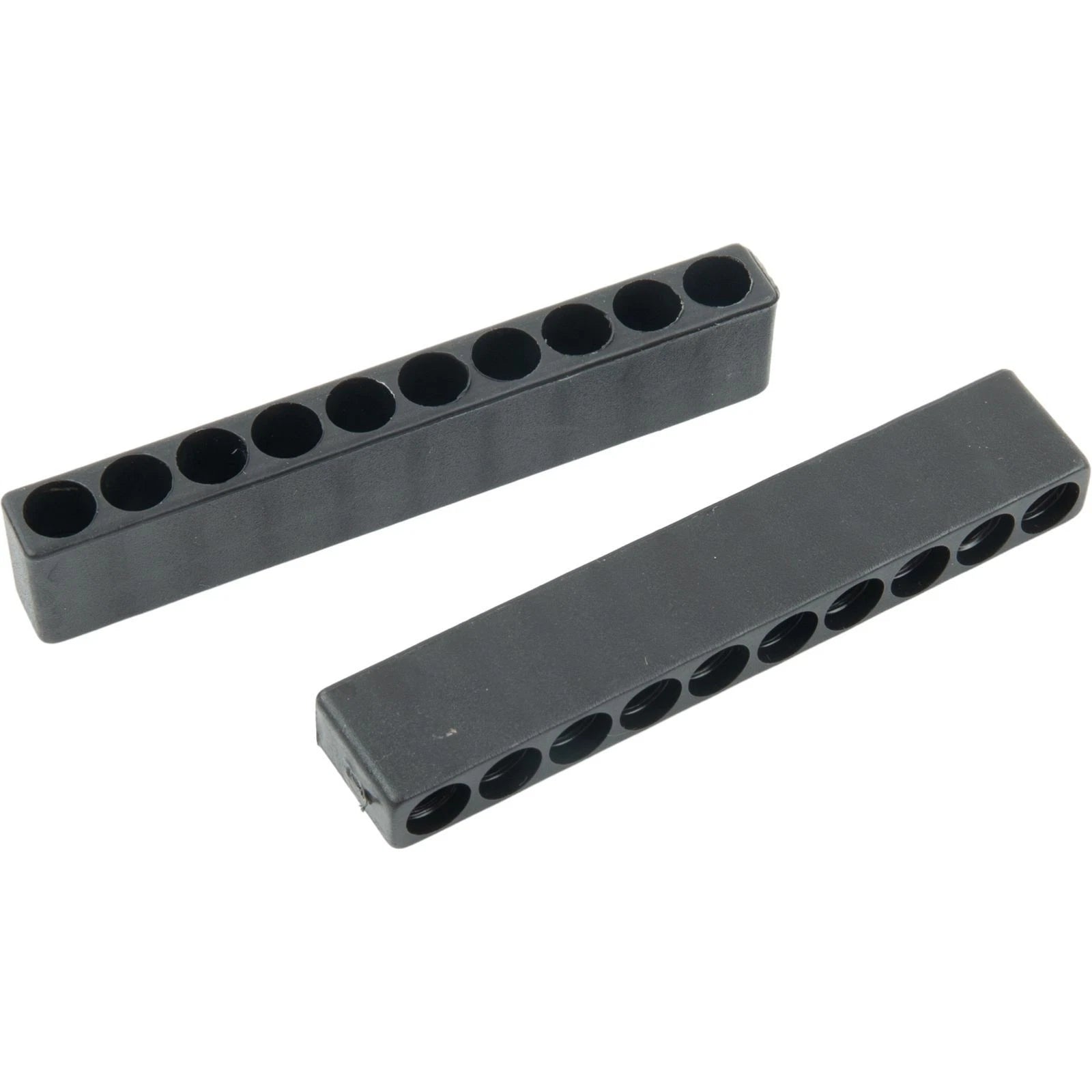5 Pcs Bit Holder for Screwdrivers (10 Hole, 1/4 Hex Shank)