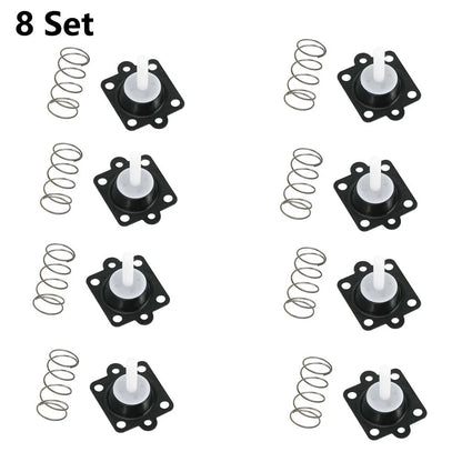 8x Replacement For Mercury 80-125HP 1988-2004 Accelerator Pump Repair Kit 811287
