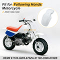 Front Fender for Honda Z50R (1988–1999) Replaces 61100-GW8-670ZA, White
