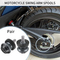 Swingarm Spools 10mm M10x1.5 Pair for Motorcycle Aluminum Alloy (2000–2018)