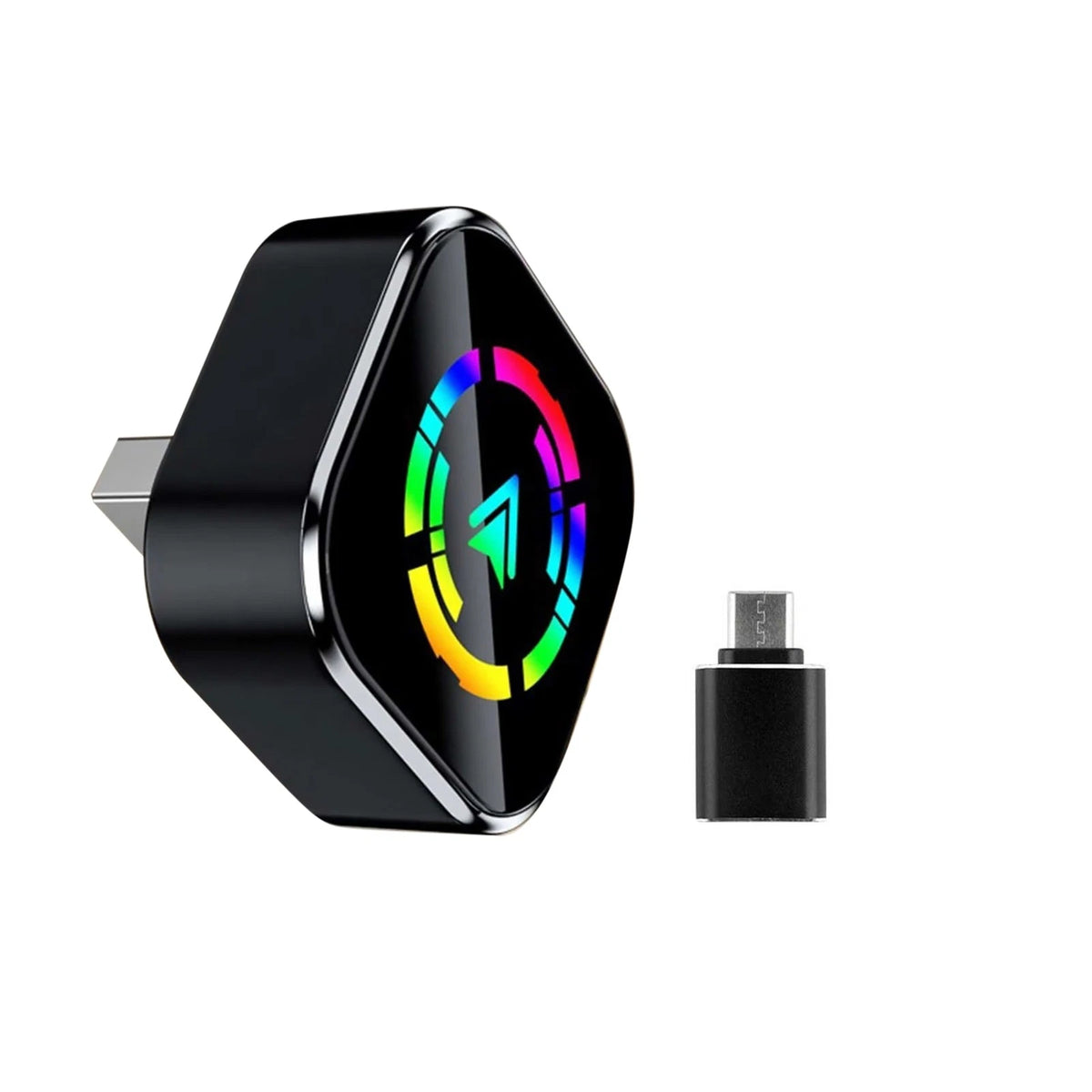 Wireless Dongle for CarPlay & Android Auto (Plug Play Bluetooth USB Adapter)