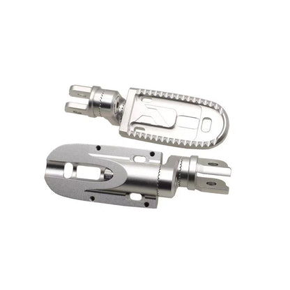 Adjustable Foot Pegs for BMW R1200GS 1300GS (2004–2023) - Silver
