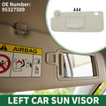 Left Car Sun Visor with Mirror Replacement for Chevrolet Sonic 2012-2016