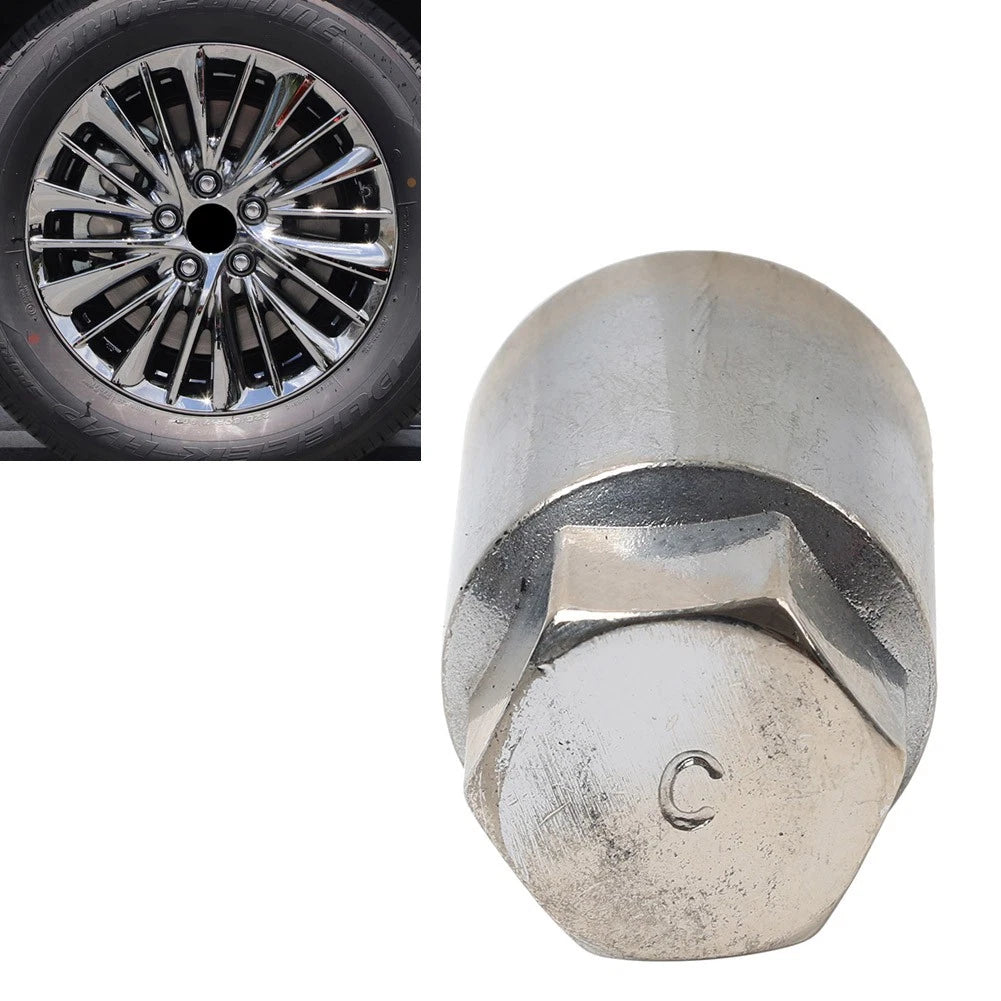 Locking Wheel Nut Bolts Key Tool for Toyota Lexus (Fit C)