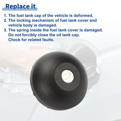 Locking Gas Cap with Keys for Renault Clio II (1998–2006) No.7701471585