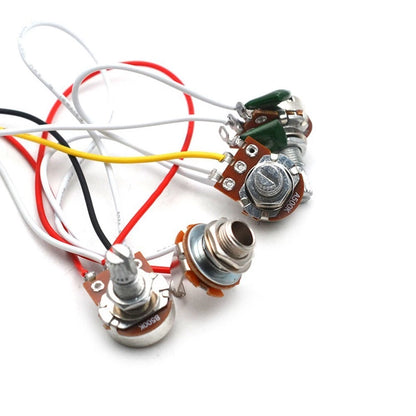 Electric Guitar Wiring Harness Prewired Kit with 5 Way Toggle Switch