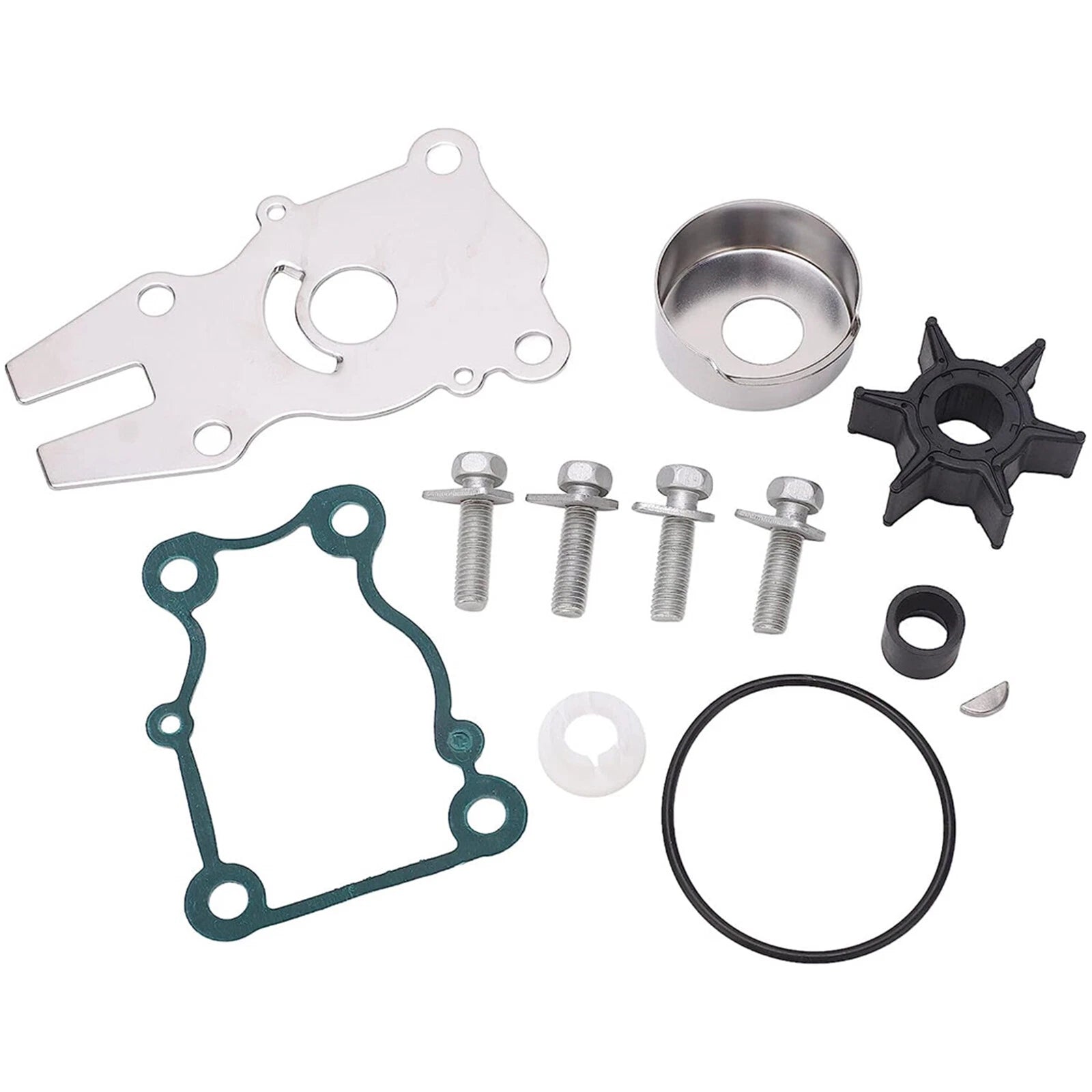 Water Pump Impeller Kit for Yamaha F30 F40A (4-Str 30 40 HP) 6BG-W0078-00