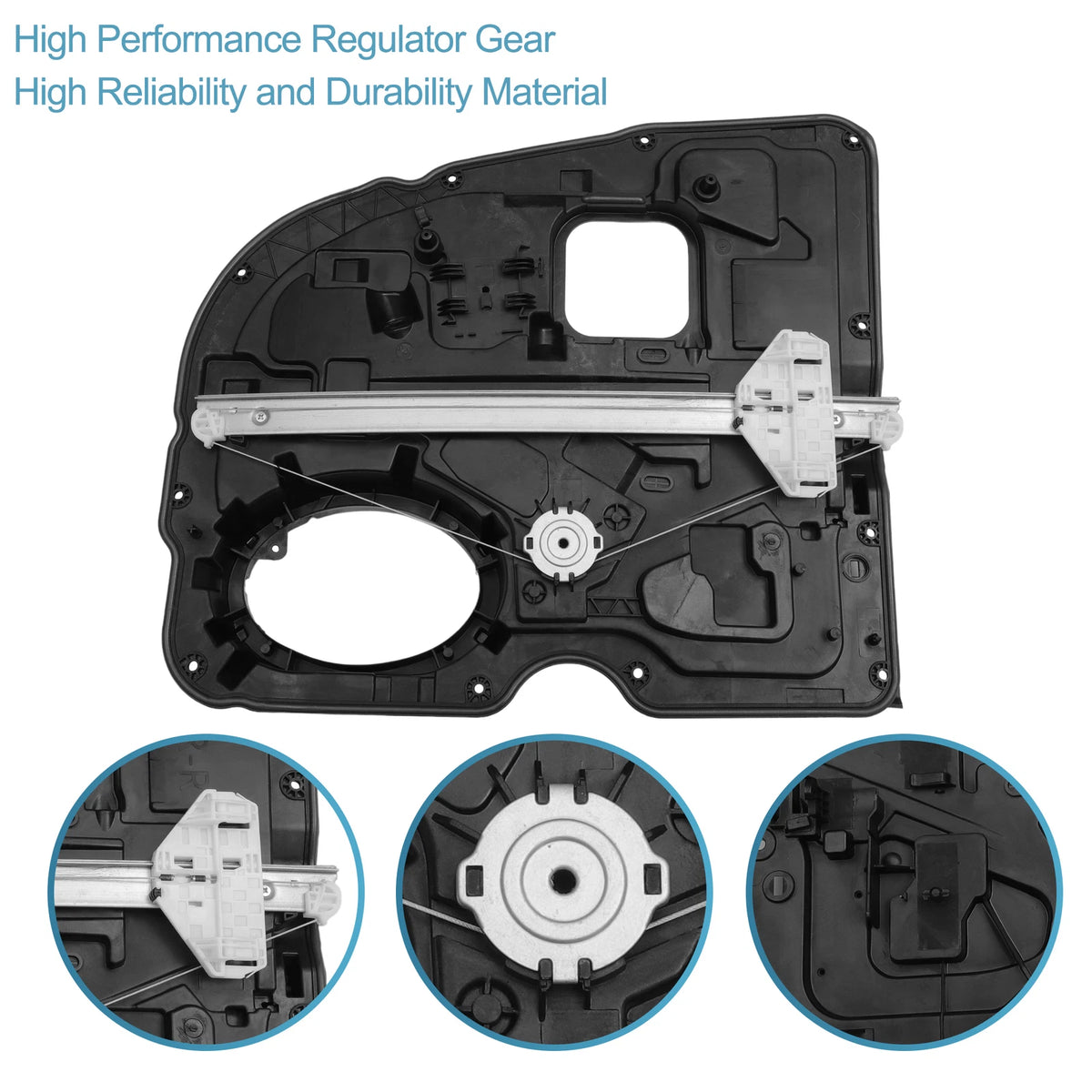Rear Right Power Window Regulator for Dodge Ram 1500 (2010–2018)