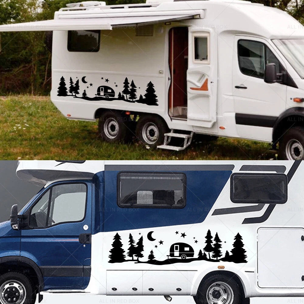 Vinyl Decal Sticker for Camper Van Motorhome (Fits )