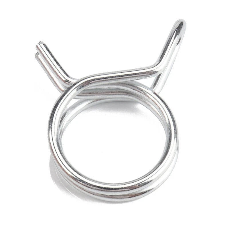 285PCS Stainless Double Wire Fuel Line Hose Tube Clamp Spring Clips