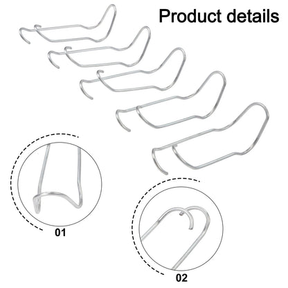 Steel Connection Buckles for Garden Plant Cage Support (Long-lasting Use)